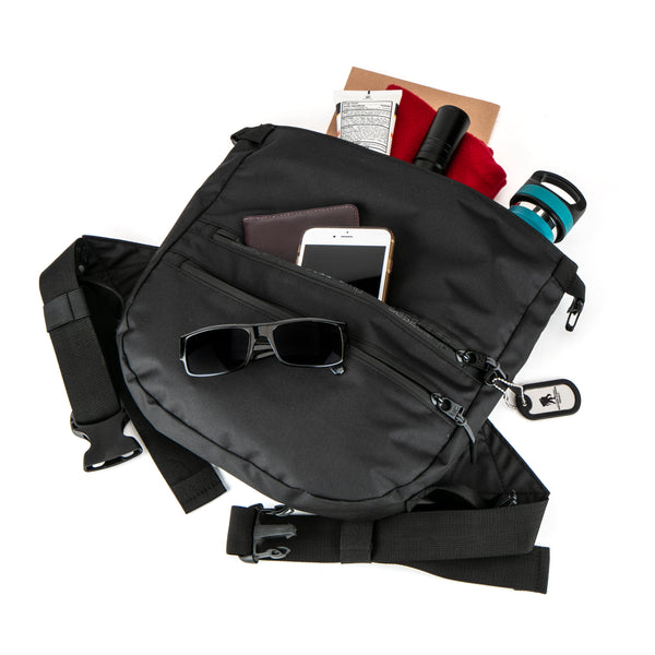 Basecamp Tahoe Mountain Dry Waist Pack - Marsupio Impermeabile Con Fodera E Cerniere Waterproof
