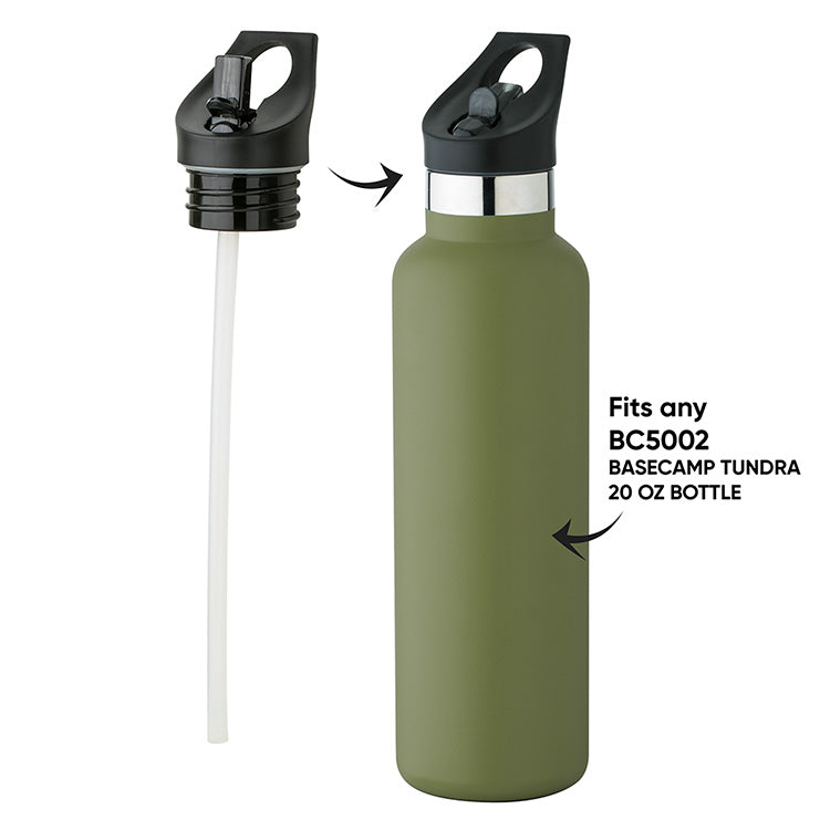 LD7003 Sip-Top Straw Lid for Tundra 20 oz. Water Bottle